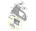 Porta Treco Porta Malas Audi Rs4 2.9 V6 2019 a 2021 Direito - Imagem 2