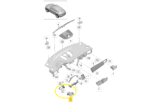 Difusor Ar Painel Porsche Macan Gts 2.9 2020 a 2024 Esquerdo - Imagem 2