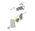 Fechadura Porta Audi Rs4 2.9 V6 2019 2020 2021 Tras Direito - Imagem 2
