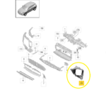 Duto Ar Intercooler Porsche Macan Gts 2.9 2020 2024 Esquerda - Imagem 2