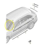 Friso Pestana Parabrisa Audi Rs4 2.9 V6 2019 2020 2021 Dir - Imagem 2