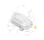 Chicote Lanterna Porsche Macan Gts 2.9 2020 A 2024 Original - Imagem 2