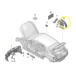 Isolamento Acustico Porta Mala Audi Rs4 2.9 V6 2019 2021 Dir - Imagem 2