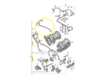 Tubo Mangueira Vacuo Ar Audi RS4 Avant 2.9 V6 2019 a 2021 - Imagem 2