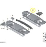 Tampao Bagagito Traseiro Bmw M2 Coupe G87 2022 2023 A 2025 - Imagem 2