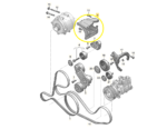 Suporte Alternador Motor Audi Q8 3.0 Tfsi 2020 2021 2022 Oem - Imagem 2