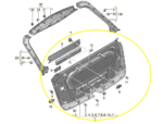 Acabamento Tampa Porta Malas Audi Q8 3.0 Tfsi 2020 a 2022 - Imagem 2