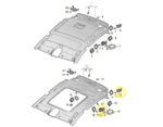 Suporte Forro Forraçao Teto Audi Q8 3.0 Tfsi 2020 A 2022 Esq - Imagem 2