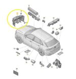 Isolamento Acustico Interno Painel Audi Q8 3.0 2020 a 2022 - Imagem 2