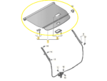 Tampao Bagagito Porta Malas Traseiro Audi Q8 3.0 2020 a 2022 - Imagem 2