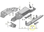 Porta Luvas Painel Tabelier Audi Q8 3.0 2020 2021 2022 Oem - Imagem 2