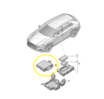 Suporte Modulo Gateway Audi Q8 Quattro 3.0 2020 2021 2022 - Imagem 2