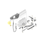 Suporte Maçaneta Porta Audi Q8 3.0 2020 2021 2022 Diant Dir - Imagem 2