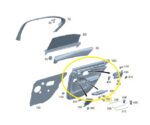 Forro Porta Mercedes C300 Amg 2022 A 2024 Traseira Direito - Imagem 2