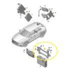 Suporte Modulo Amplificador Audi Q8 3.0 2020 2021 2022 Oem - Imagem 2