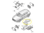 Suporte Modulo Assistencia Condutor Audi Q8 3.0 2020 a 2022 - Imagem 2