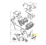 Reservatorio Vacuo Turbina Anti Chama Audi Q8 3.0 2020 2022 - Imagem 2