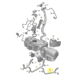 Cinta Suporte Tanque Combustivel Audi Q8 3.0 2020 A 2022 Esq - Imagem 2