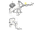 Tubo Mangueira Agua Motor Audi Q8 V6 3.0 Tfsi 2020 2021 2022 - Imagem 2