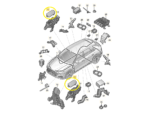 Tampa Acabamento Modulo Banco Audi Audi Q8 3.0 2020 a 2022 - Imagem 2