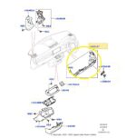Acabamento Inferior Painel Land Rover Defender D300 2024 Dir - Imagem 2