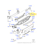 Suporte Parachoque Land Rover Defender D300 2023 24 Tras Esq - Imagem 2