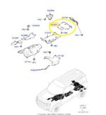 Defletor Termico Escape Land Rover Defender D300 2023 Tras - Imagem 2