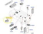 Difusor Saida Ar Painel Land Rover Defender D300 2023 24 Esq - Imagem 2