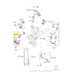 Tubo Mangueira Agua Turbina Land Rover Defender D300 2023 24 - Imagem 2