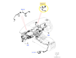 Chicote Fiaçao Painel Tabelier Land Rover Defender D300 2023 - Imagem 2