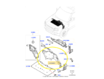 Isolamento Corta Fogo Motor Land Rover Defender D300 2023 - Imagem 2