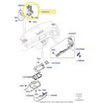Suporte Moldura Lateral Painel Land Rover Defender 2023 Dir - Imagem 2