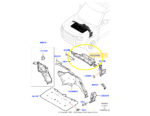 Isolamento Corta Fogo Motor Land Rover Defender D300 2023 - Imagem 2