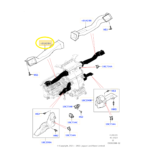 Duto Caixa Ar Forçado Land Rover Defender D300 2023 2024 Esq - Imagem 2
