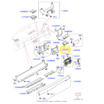 Porta Treco Objetos Painel Land Rover Defender D300 2024 Esq - Imagem 2