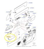 Tapete Borracha Forro Porta Land Rover Defender D300 24 Esq - Imagem 2