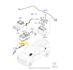 Mangueira Tubo Respiro Bateria Land Rover Defender D300 2024 - Imagem 2