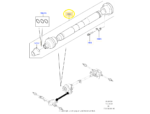 Eixo Cardan Tração Dianteiro Land Rover Defender D300 2023 - Imagem 2