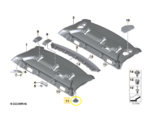 Suporte Tampao Bagagito Bmw 320I G20 M Sport 2021 A 2024 - Imagem 2