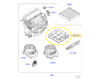 Suporte Filtro Ar Condicionado Land Rover Defender D300 2023 - Imagem 2
