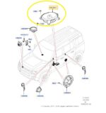 Alto Falante Subwoofer Land Rover Defender D300 2023 2024 - Imagem 2