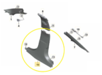Acabamento Moldura Coluna Bmw 320I G20 M Sport 21 a 24 Dir - Imagem 2