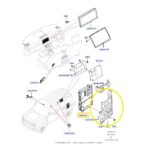 Suporte Modulo Amplificador Som Land Rover Defender 2023 24 - Imagem 2