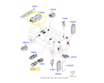 Difusor Saida Ar Central Painel Land Rover Defender D300 23 - Imagem 2