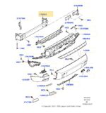 Alma Viga Parachoque Land Rover Defender D300 2023 2024 Tras - Imagem 2