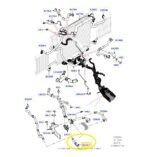 Mangueira Trocador Calor Agua Land Rover Defender D300 2024 - Imagem 2
