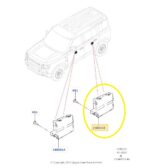 Modulo Controle Porta Land Rover Defender D300 2024 Tras Esq - Imagem 2