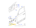 Dobradiça Inf Porta Land Rover Defender D300 2023 Diant Esq - Imagem 2