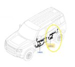 Chicote Forro Porta Land Rover Defender D300 2024 Tras Esq - Imagem 2