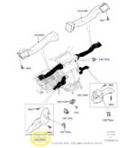 Duto Ar Pes Painel Land Rover Defender D300 2023 2024 Esq - Imagem 2